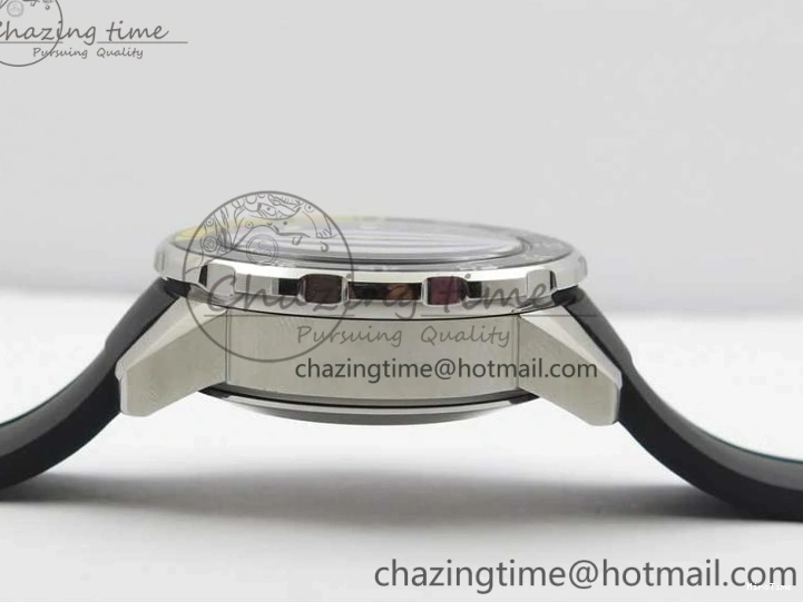 MIROTIME 0117 Aquatimer Chrono IW376702 SS BLS 1:1 Best Edition Black Dial on Black Rubber Strap A WellDesigned 7105